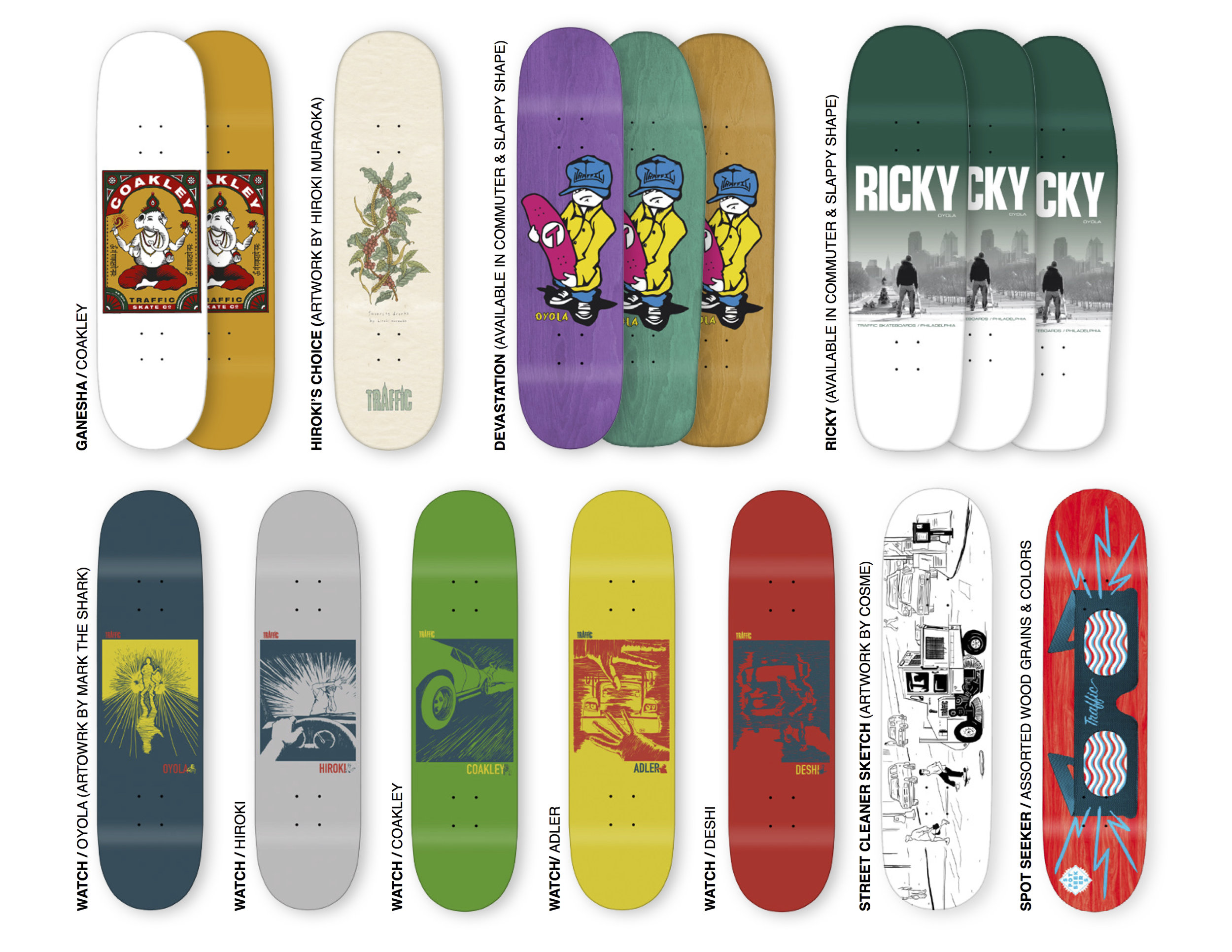 TRAFFIC FALL 18 CATALOG — Traffic Skateboards